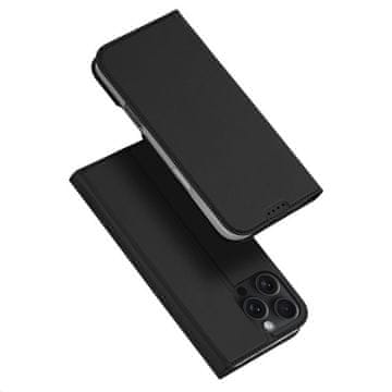 Dux Ducis Skin Pro preklopna maska za iPhone 16 Pro, crno