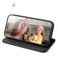 Dux Ducis Hivo preklopna maska za iPhone 16 Pro, crno