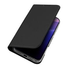 Dux Ducis Skin Pro preklopna maska za iPhone 16 Pro, crno