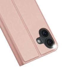 Dux Ducis Skin Pro preklopna maska za iPhone 16, ružičasta