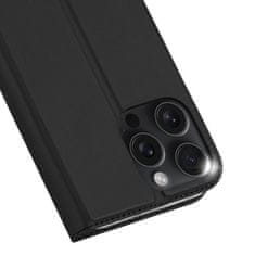 Dux Ducis Skin Pro preklopna maska za iPhone 16 Pro, crno