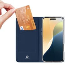 Dux Ducis Skin Pro preklopna maska za iPhone 16, plava