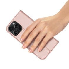 Dux Ducis Skin Pro preklopna maska za iPhone 16 Pro Max, ružičasta