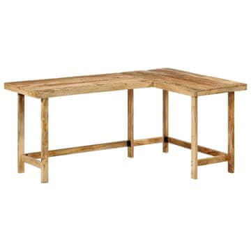 Vidaxl Radni stol, 165x110x75 cm, Masivno drvo manga