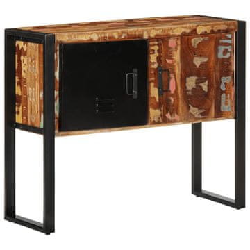 Vidaxl Konzolni ormarić šareni 70x35x70 cm masivno reciklirano drvo