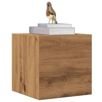 Vidaxl Zidni TV ormarić, Artisan hrast, 30,5 x 30 x 30 cm