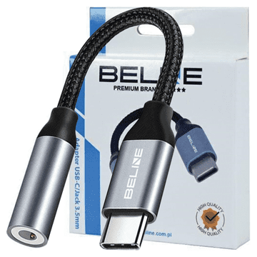 1 to 3 Beline Usb-C Na 3,5 Mm Jack Adapter Za Slušalice Visoke Kvalitete