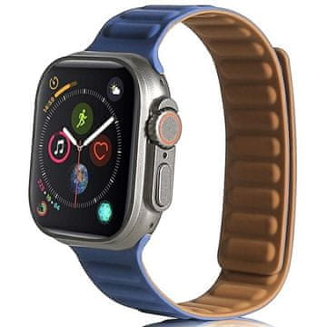 BE Remen za Apple Watch magnetski plavi