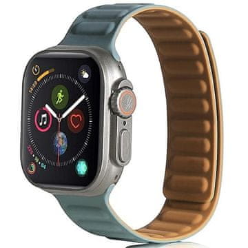 BE Remen za Apple Watch 42 mm magnetski zeleni