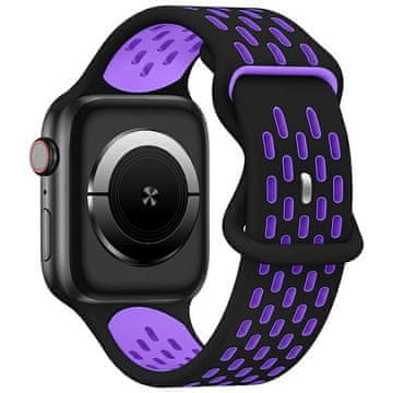BE Silikonski remen za Apple Watch 42 mm Sport crni