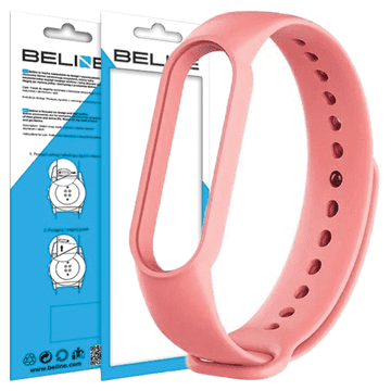 Beline remen za Mi Band 3/4, ružičasti/roza