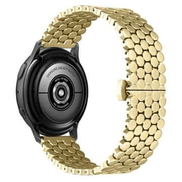 BE 20mm metalni remen za pametni sat s uzorkom saća zlatne boje