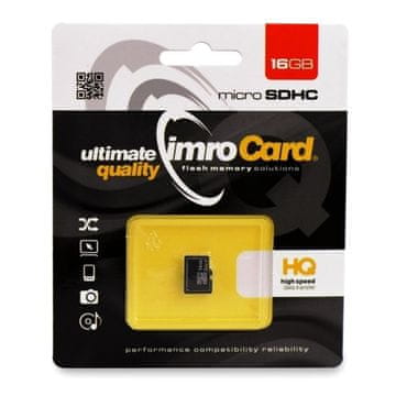 IMRO Imro Microsd Kartica 16Gb Za Pametne Telefone, Tablete Bez Adaptera, Brza Brzina