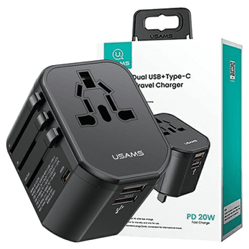INNA Usams 3-Portni Zidni Punjač Od 20 W 2Xusb 1Xusb-C Za Tablete I Pametne Telefone