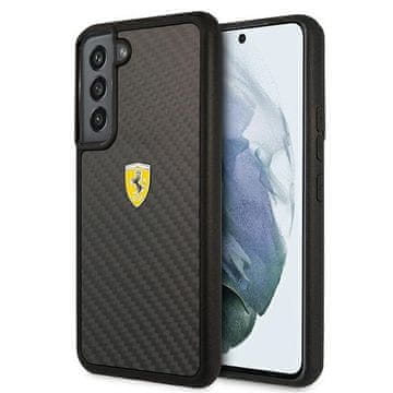 Ferrari Maska za Samsung Galaxy S22 On Track, prava karbonsko crna