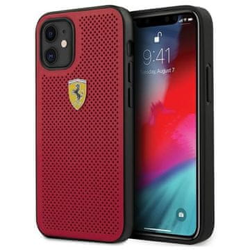 Ferrari Perforirana crvena maskica za iPhone 12 mini On Track