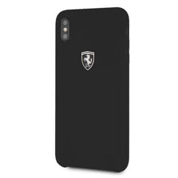Ferrari Silikonska maskica za iPhone Xs Max crna