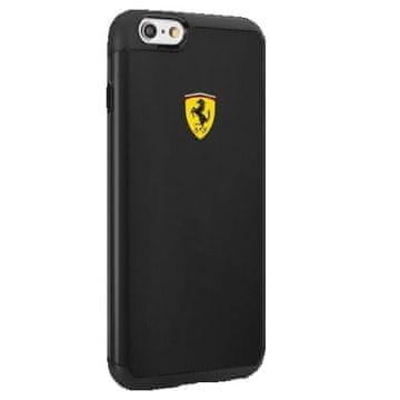 Ferrari tvrda futrola FESPHCP6BK za iPhone 6/6S, otporna na udarce, crna/crna