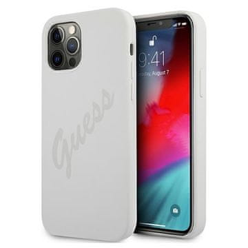 Guess Script Vintage krem maskica za iPhone 12 Pro Max