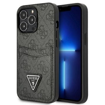 Guess trokutasta maskica s utorom za karticu za iPhone 13 4G, crna