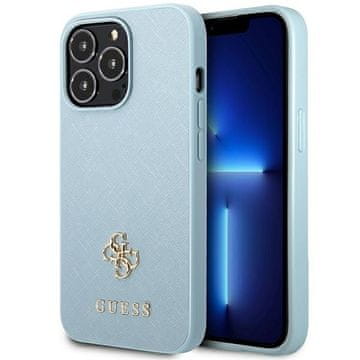 Guess Guess Futrola Za Iphone 13 Pro Max 6.7 Tvrda Saffiano 4G S Malim Metalnim Logom
