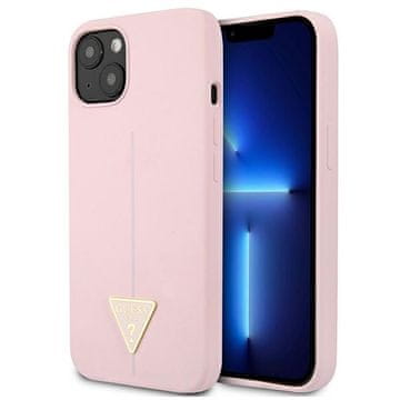Guess Guess Tvrda Silikonska Futrola Za Iphone 13 Mini S Trokutastim Uzorkom