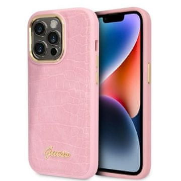 Guess Guess Tvrda Futrola Croco Za Iphone 14 Pro 6.1 Magnetska