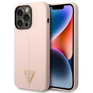 Guess Guess Tvrda Silikonska Futrola Za Iphone 14 Pro Max 6.7 Magnetski Trokut