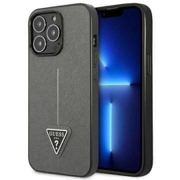 Guess Guess Tvrda Futrola Za Iphone 14 Pro 6.1 S Logom Saffiano Trokuta