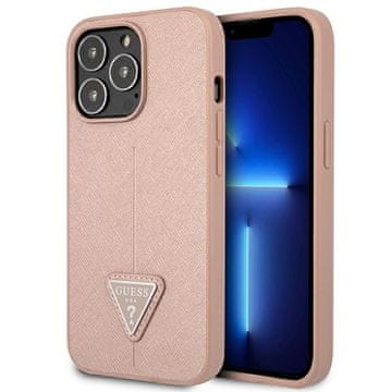 Guess Guess Tvrda Futrola Za Iphone 14 Pro 6.1 Saffiano Trokutni Logo