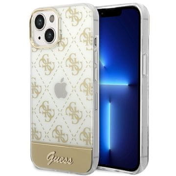 Guess Guess Tvrda Futrola Za Iphone 14 Plus 15 Plus 6.7 4G S Uzorkom I Natpisom