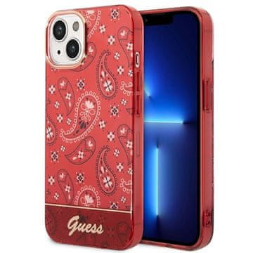 Guess Guess Tvrda Futrola Za Iphone 14 Plus 15 Plus 6.7 S Motivom Bandana Paisley