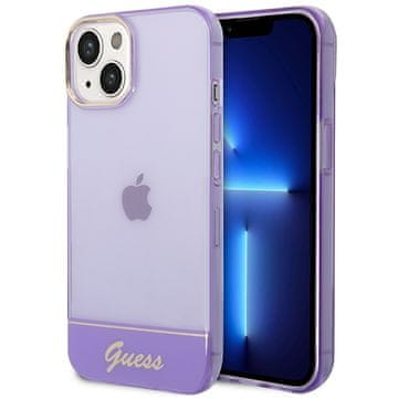 Guess Guess Tvrda Futrola Za Iphone 14 Plus 6.7 15 Plus 6.7 Prozirna Futrola