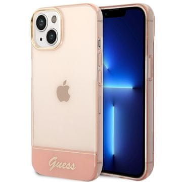 Guess Guess Futrola Tvrda Za Iphone 14 Plus 15 Plus Prozirna Prozirna
