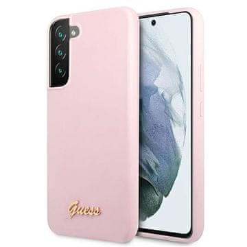 Guess Guess Silikonska Futrola Za Samsung Galaxy S22+ S906 Tvrda Futrola S Metalnim Logom