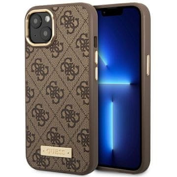 Guess Guess Futrola Za Iphone 14 Plus 15 Plus S Tvrdom Folom S Magsafe Logom