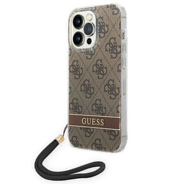 Guess Guess Tvrda Futrola Za Iphone 14 Pro 6.1 S 4G Remenom S Printom