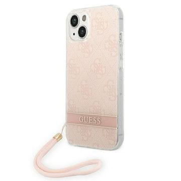 Guess Guess Tvrda Futrola Za Iphone 14 Plus 15 Plus 6.7 4G S Printom I Remenom