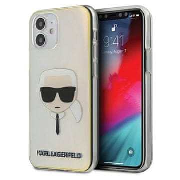 Karl Lagerfeld Iridescent Karl`s Head višebojna maskica za iPhone 12 mini