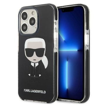 Karl Lagerfeld Iconik crna maskica za iPhone 13 Pro
