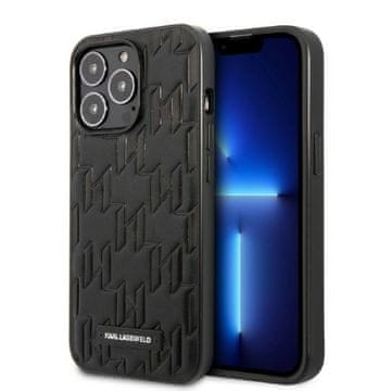 Karl Lagerfeld Futrola za iPhone 13 Pro Max s monogramom , crna