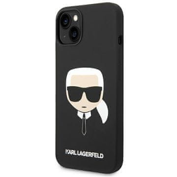 Karl Lagerfeld Karl Lagerfeld Tvrda Futrola Za Iphone 14 Plus 15 Plus Silikonska Karls Head
