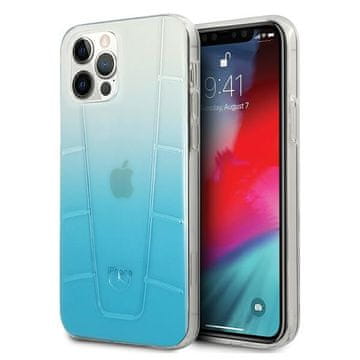 MERCEDES Futrola za iPhone 12 Pro Max prozirna linija plava