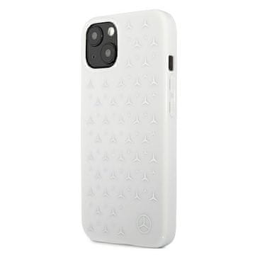 MERCEDES Tvrda Futrola Za Mercedes Iphone 13 14 15 Sa Srebrnim Zvjezdastim Uzorkom