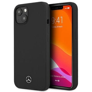 MERCEDES Silikonska maskica Line za iPhone 13 mini, crna