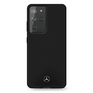 MERCEDES Silikonska maskica za Samsung Galaxy S21 Ultra Line crna