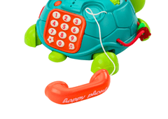 slomart Interaktivna LEAN TOYS Edukativna Želva Telefon 6u1