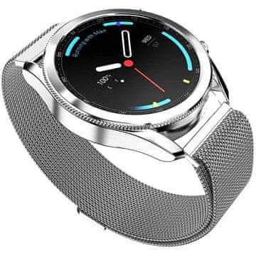 Mercury Mercury pasek Mesh za Apple Watch 42/44/45mm, srebrni