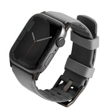 UNIQ Silikonski remen za Apple Watch Series 1 Airosoft, sivi