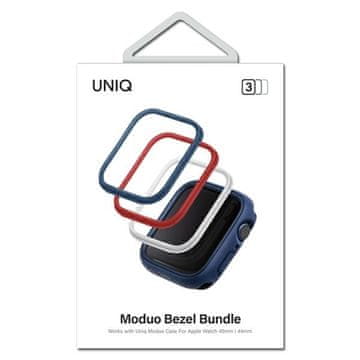 UNIQ Uniq Moduo Okvir 3U1 Za Apple Watch Serije 4 5 6 7 8 9 Se Se2 44Mm 45Mm